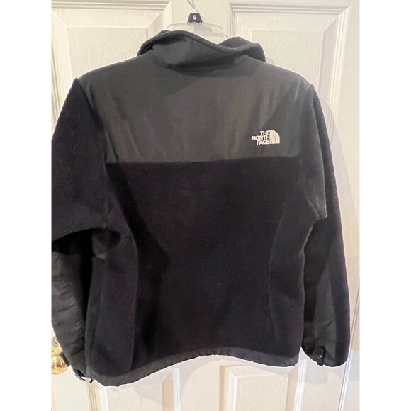 The North Face Denali Jacket Womens SZ S Fleece Black Full Zip Polartec - Picture 10 of 11